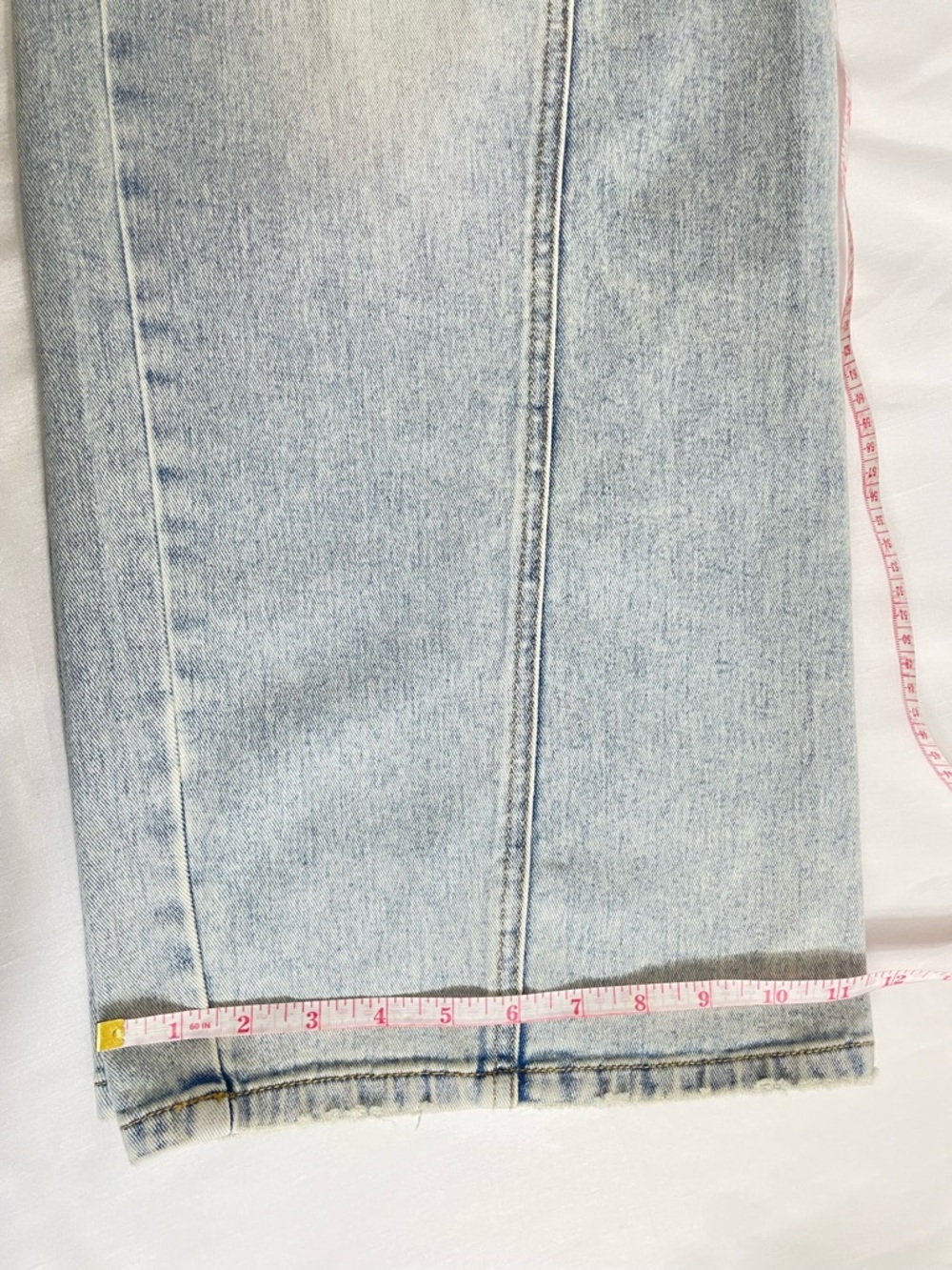 Celebrity Pink Women's Low Rise Double Waistband Wide Leg Jeans  Size  5/27 - Picture 13 of 15